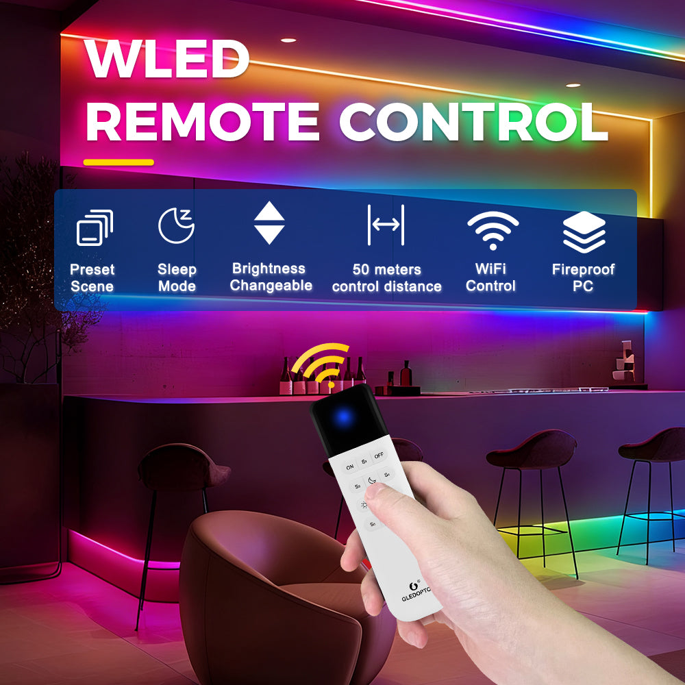 Remote Control 12 Key for WLED Digital LED Strip Controller