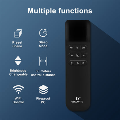 Remote Control 9 Key for WLED Digital LED Strip Controller