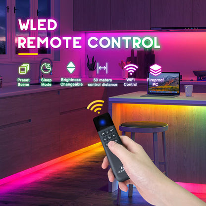 Remote Control 9 Key for WLED Digital LED Strip Controller