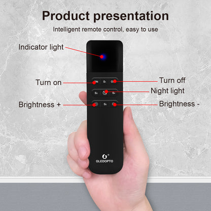 Remote Control 9 Key for WLED Digital LED Strip Controller