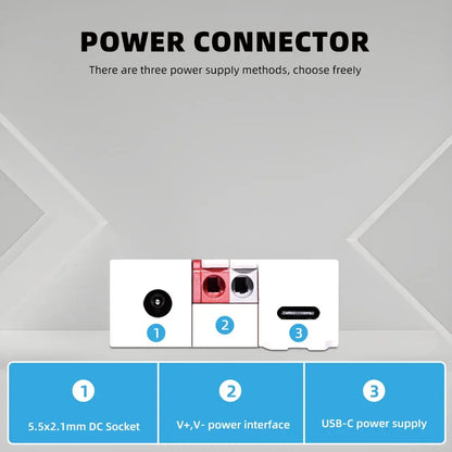 Digital LED Strip Controller with 2 outputs 16A MIC White